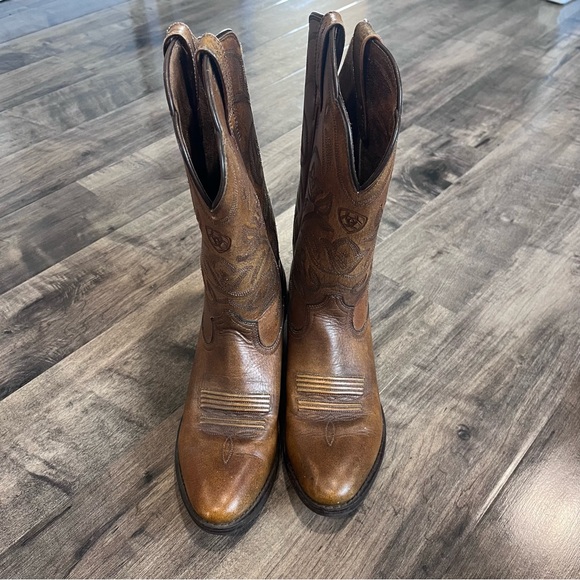 Ariat Heritage Western Women’s 7B |Brown| 11” Western Boots - Picture 12 of 14